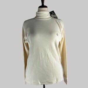 Vintage North West Blue Cream turtleneck Medium NWT